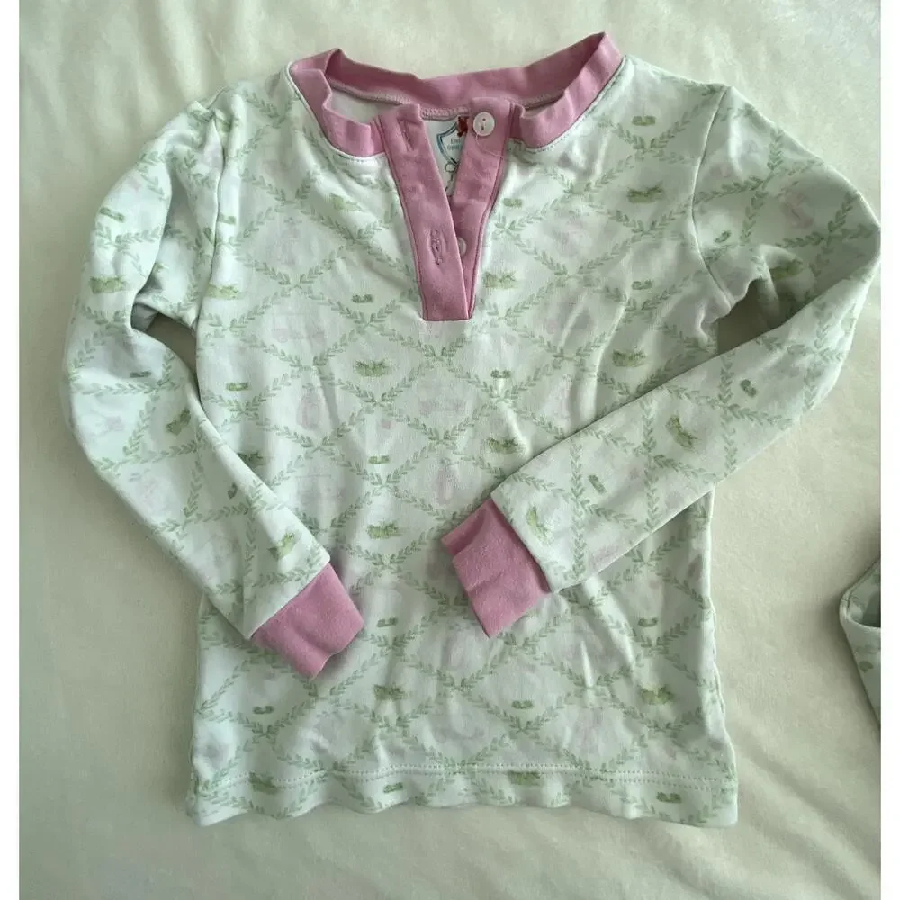 Girls Boutique Country Club Print PJs Size 3T